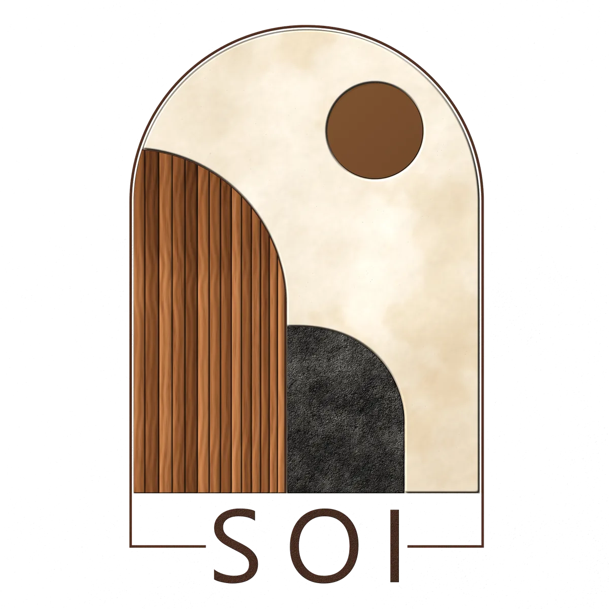 SOI, Shruti Ostwal Interiors logo